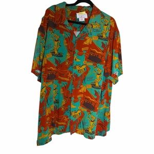 2022 WALT DISNEY WORLD MR TOAD'S WILD RIDE 50TH ANNIVERSARY 2XL XXL CAMP SHIRT
